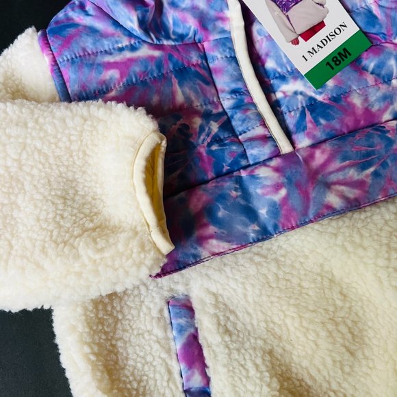 1 MADISON Pullover Fleece Hoodie NWT Size 18 Mo - Picture 8 of 10